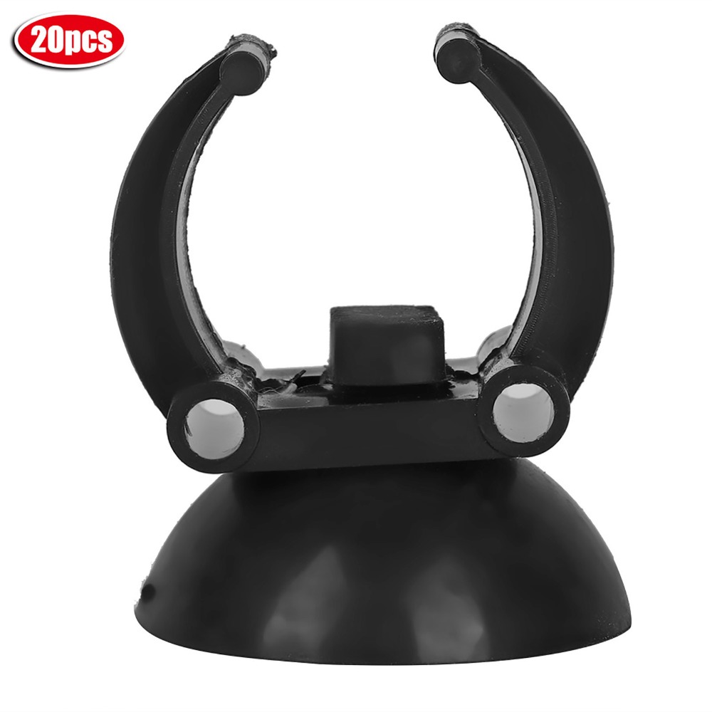 Plastic Pipe Clip - 20 Pcs Set PVC Aquarium Heating