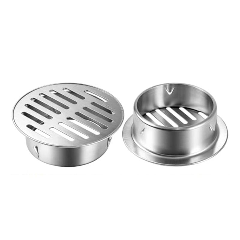 Drain Pipe Clip - RMWIN-Round 4 Inch 304 Stainless Steel