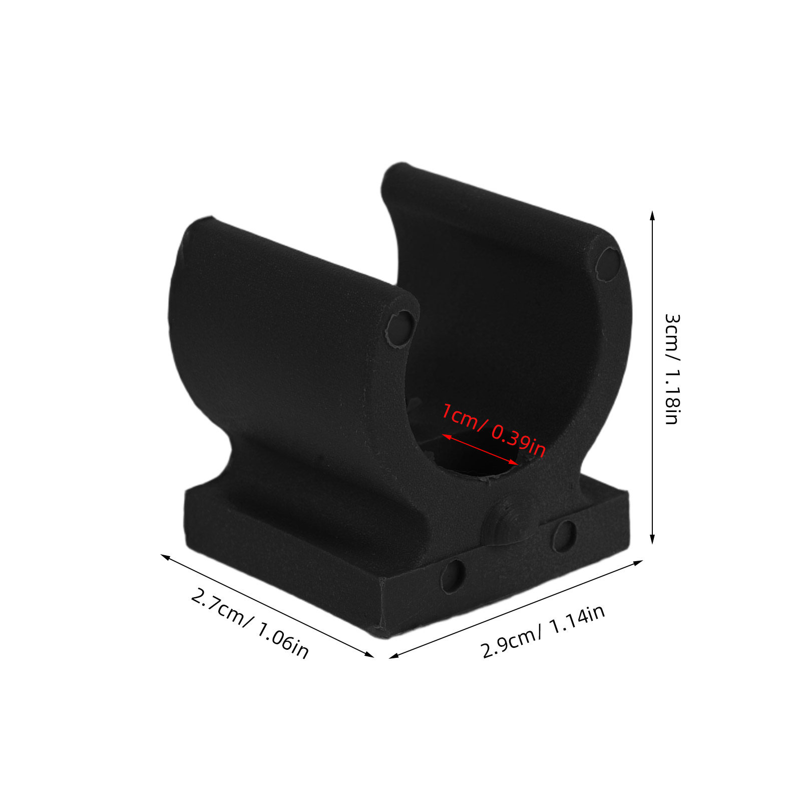 20Pcs Commode Chair Pipe Clamp - Plastic Pipe Clip review and price