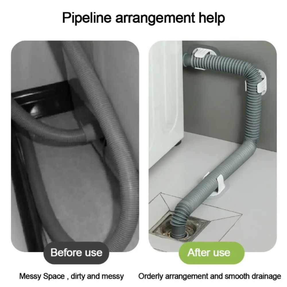 Self-adhesive Pipe Clamp Hooks - Plastic Pipe Clip review and price