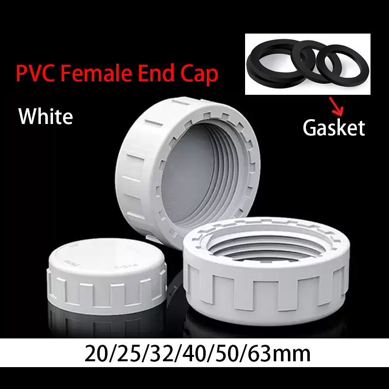 PVC Female End Cap 20-60mm Whi - Drain Pipe Clip review and price