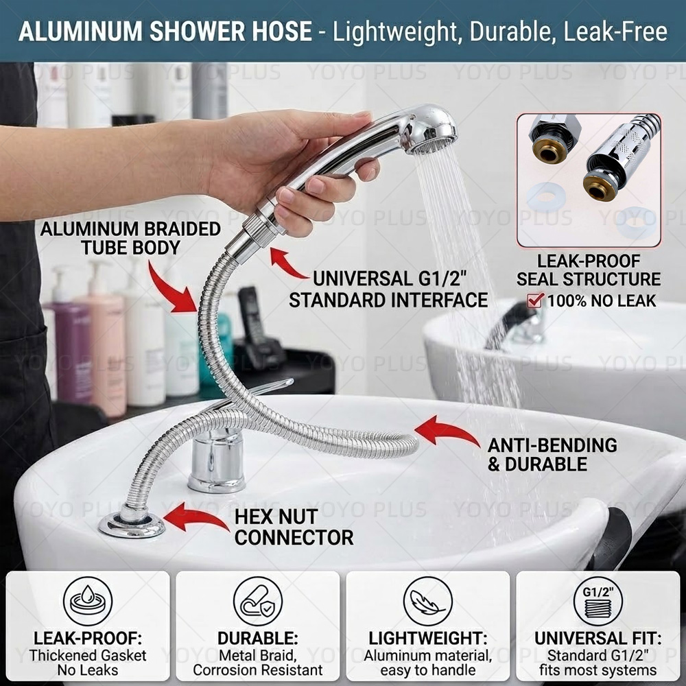 1.2M Aluminum Braided Shower H - Flexible Hose Braided review and price